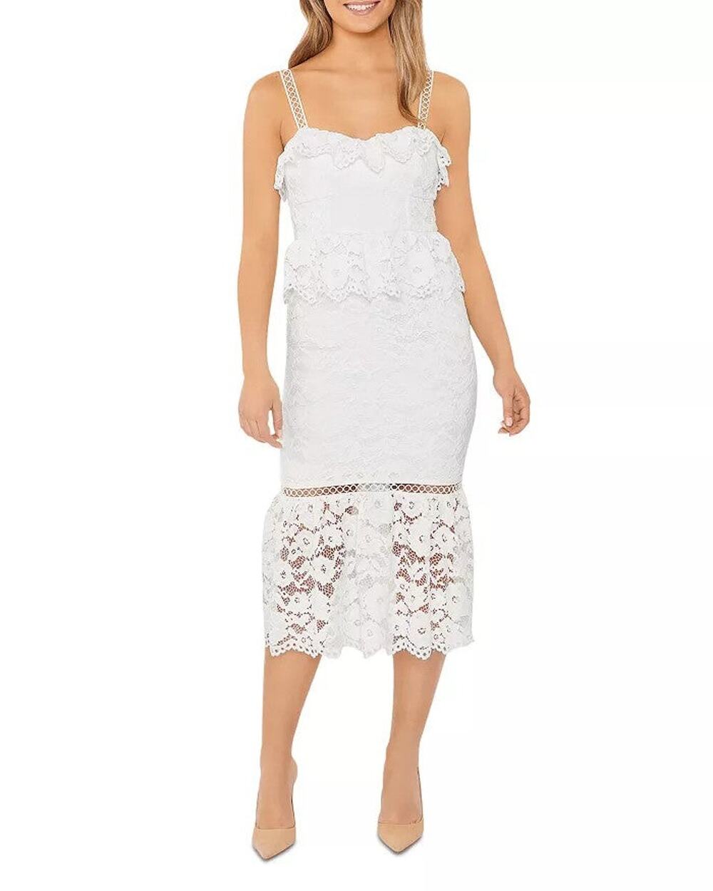 LIKELY Leigh Lace Midi Dress - 2